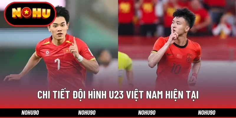 Chi tiết đội hình U23 Việt Nam hiện tại